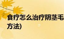 食疗怎么治疗阴茎毛囊炎(阴囊毛囊炎的治疗方法)