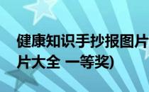 健康知识手抄报图片大全(健康知识手抄报图片大全 一等奖)