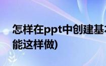 怎样在ppt中创建基本时间线(ppt 时间线还能这样做)