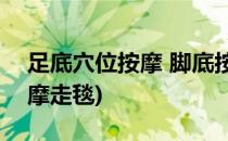 足底穴位按摩 脚底按摩毯怎么挑选?(足底按摩走毯)