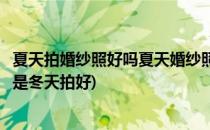 夏天拍婚纱照好吗夏天婚纱照问答大汇总(夏天拍婚纱照好还是冬天拍好)