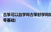 古筝可以自学吗古筝好学吗如何自学古筝呢(古筝可以自学吗零基础)