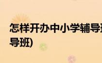 怎样开办中小学辅导班 补习班(如何办小学辅导班)