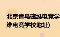 北京青鸟磁维电竞学院如何报名(北京青鸟磁维电竞学校地址)