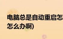 电脑总是自动重启怎么办(电脑总是自动重启怎么办啊)