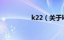 k22（关于k22的介绍）