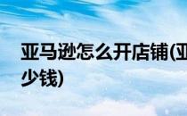 亚马逊怎么开店铺(亚马逊怎么开店铺需要多少钱)