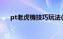 pt老虎機技巧玩法(pt老虎机游戏大全)
