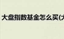 大盘指数基金怎么买(大盘指数基金怎么买卖)