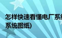 怎样快速看懂电厂系统图?(怎样快速看懂电厂系统图纸)