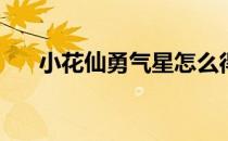 小花仙勇气星怎么得(小花仙怎么获得)