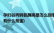 孕妇谷丙转氨酶高是怎么回事(孕妇谷丙转氨酶高是怎么回事有什么危害)