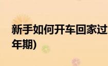 新手如何开车回家过年(新手如何开车回家过年期)