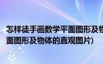 怎样徒手画数学平面图形及物体的直观图(怎样徒手画数学平面图形及物体的直观图片)