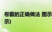 卷腹的正确做法 图示(站立卷腹的正确做法 图示)