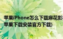 苹果iPhone怎么下载麻花影视_iPad安装麻花影视(麻花影视苹果下载安装官方下载)