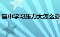 高中学习压力大怎么办(读高中压力大怎么办)