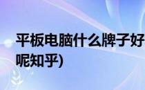平板电脑什么牌子好呢(平板电脑什么牌子好呢知乎)