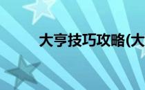 大亨技巧攻略(大亨技巧攻略大全)
