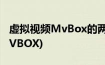 虚拟视频MvBox的两点基本用法(虚拟视频MVBOX)