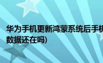 华为手机更新鸿蒙系统后手机数据会清除吗(华为更新鸿蒙后数据还在吗)