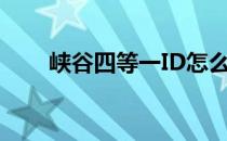 峡谷四等一ID怎么看(峡谷高分段id)