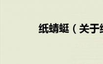 纸蜻蜓（关于纸蜻蜓的介绍）
