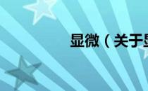 显微（关于显微的介绍）