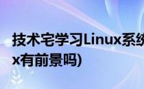 技术宅学习Linux系统还是很有前途的(学linux有前景吗)