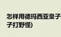 怎样用德玛西亚皇子打野(怎样用德玛西亚皇子打野怪)