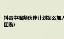 抖音中视频伙伴计划怎么加入(抖音中视频伙伴计划怎么加入团购)