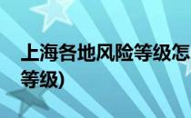 上海各地风险等级怎么查(如何查看上海风险等级)