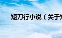 短刀行小说（关于短刀行小说的介绍）