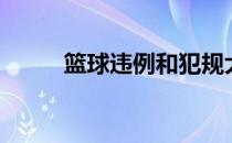 篮球违例和犯规大全（篮球违例）