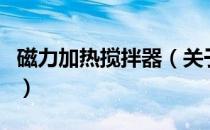 磁力加热搅拌器（关于磁力加热搅拌器的介绍）