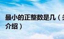 最小的正整数是几（关于最小的正整数是几的介绍）