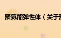 聚氨酯弹性体（关于聚氨酯弹性体的介绍）