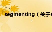 segmenting（关于segmenting的介绍）