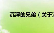 沉浮的兄弟（关于沉浮的兄弟的介绍）