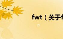 fwt（关于fwt的介绍）