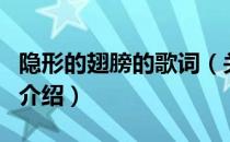 隐形的翅膀的歌词（关于隐形的翅膀的歌词的介绍）
