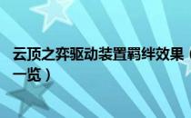 云顶之弈驱动装置羁绊效果（lol云顶之弈驱动装置羁绊属性一览）