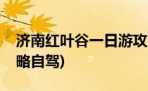 济南红叶谷一日游攻略(济南红叶谷一日游攻略自驾)