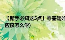 【新手必知这5点】零基础如何过考研英语(考研英语零基础应该怎么学)