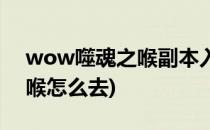 wow噬魂之喉副本入口在哪里(wow噬魂之喉怎么去)