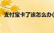 支付宝卡了该怎么办(支付宝卡住了怎么办)