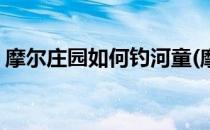 摩尔庄园如何钓河童(摩尔庄园如何钓河童鱼)