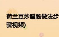荷兰豆炒腊肠做法步骤(荷兰豆炒腊肠做法步骤视频)