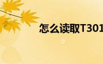 怎么读取T301温度计的数据
