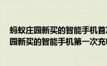 蚂蚁庄园新买的智能手机首次充电要充满12小时吗(蚂蚁庄园新买的智能手机第一次充电充多久)